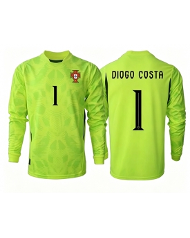 Billige Fotballdrakt Portugal Diogo Costa #1 Keeper Replika Hjemmedrakt VM 2026 Langermet Billige Fotballdrakt Portugal Diogo Costa #1 Keeper Replika Hjemmedrakt VM 2026 Langermet